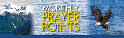 Monthly Prayer Points